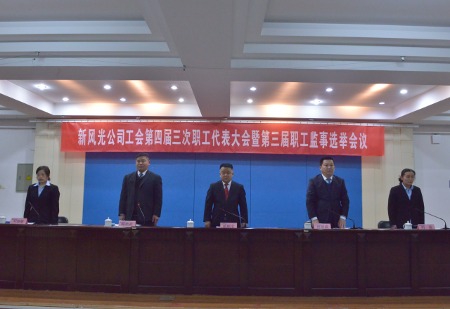 党建带工建，开年谱新篇 凯发K8国际信息公司工会第四届三次职工代表大会召开